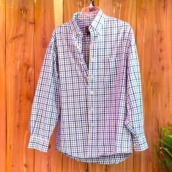 Mens size Medium long sleeve button up shirt from Jos. A. Bank - Picture 2 of 7